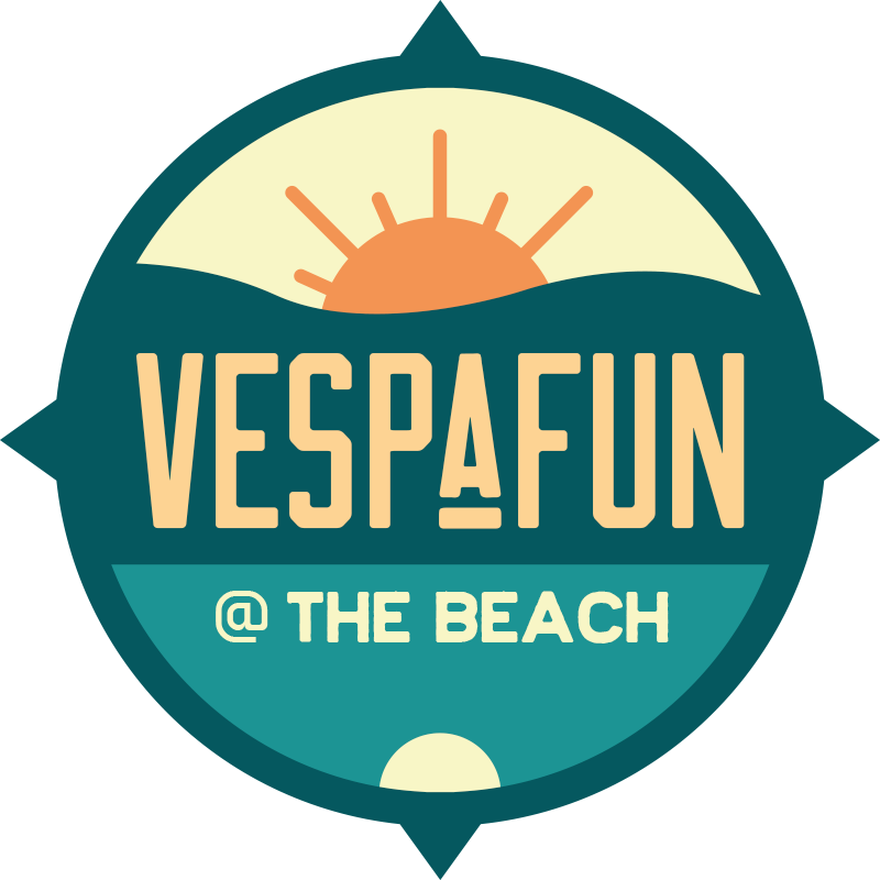 Vespafun At The Beach